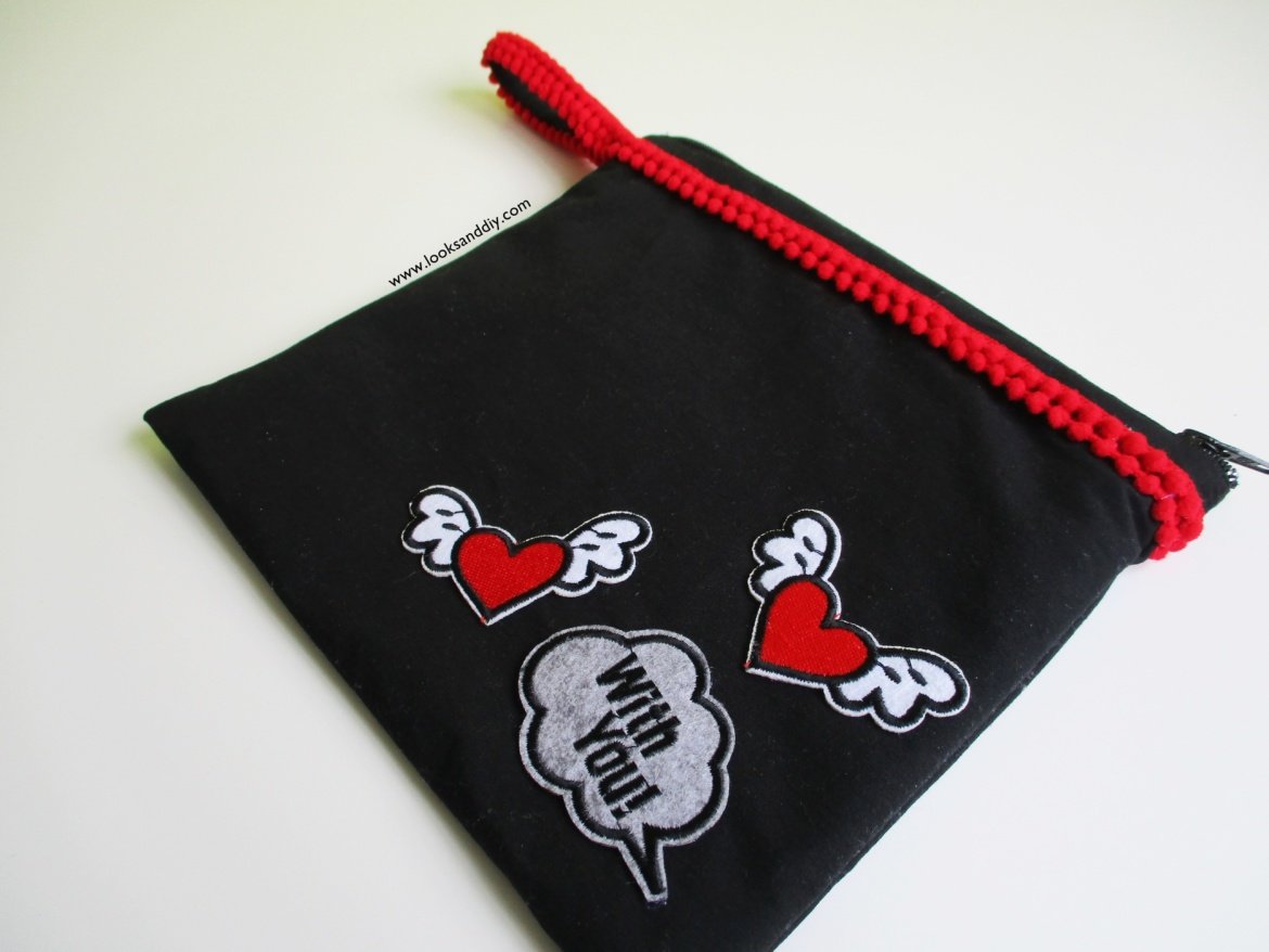 DIY Clutch con parches