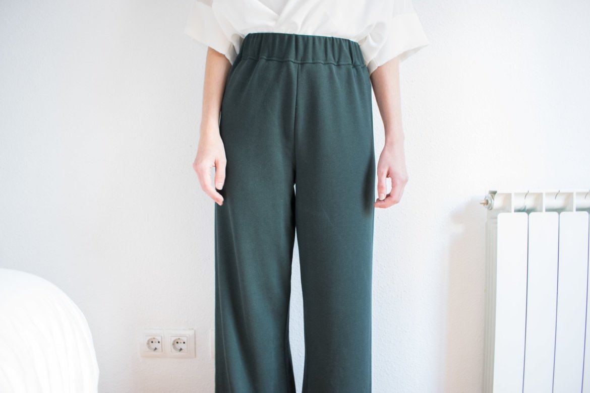 EL PANTALÓN MÁS FÁCIL DEL MUNDO PASO A PASO. DIY COSTURA