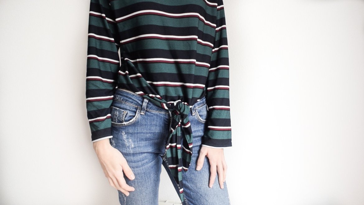 CAMISETA CON LAZADA FÁCIL. CLONA TU ARMARIO PASO A PASO. DIY