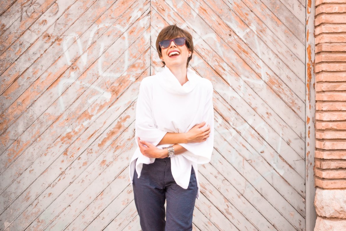 JERSEY CON MANGA CAÍDA Y CUELLO ALTO PASO A PASO