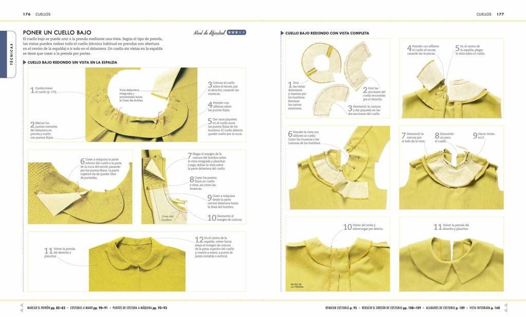 El libro de costura más completo de 2019. Manual completo de costura con herramientas, técnicas y proyectos.