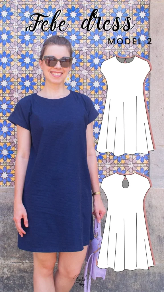 The dress, a versatile capsule dress pattern that teaches ruffles and button closures.