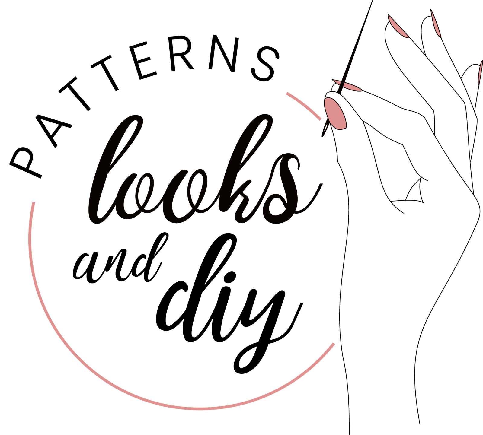 Logo brand Looks and DIY patterns
