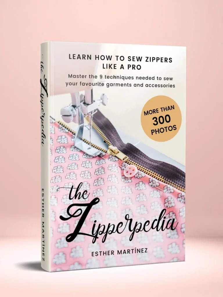 Step-by-step photo tutorials from the online sewing lessons for beginners, making zippers easy.