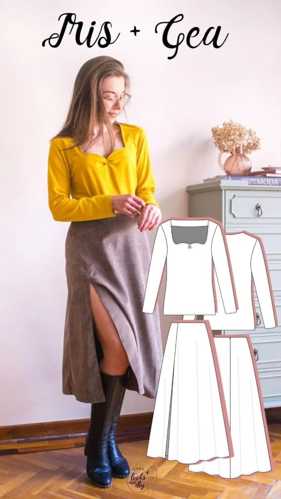 Beginner-friendly handmade outfit from capsule wardrobe sewing course