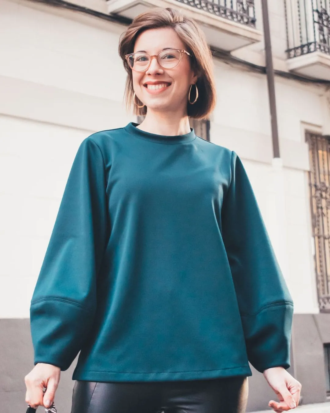 3 - Circe puff sleeve sweater pattern Circe puff sleeve sweater pattern