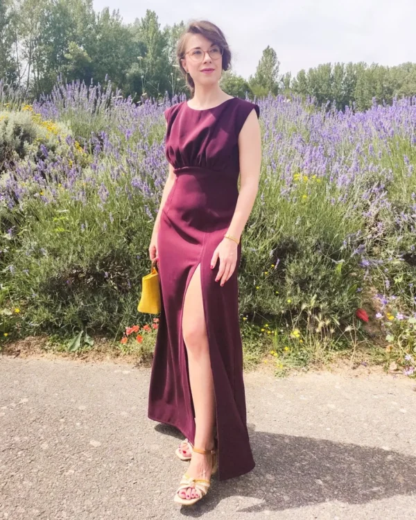empire waist maxi dress pattern Striped Maxi Dress Tutorial
