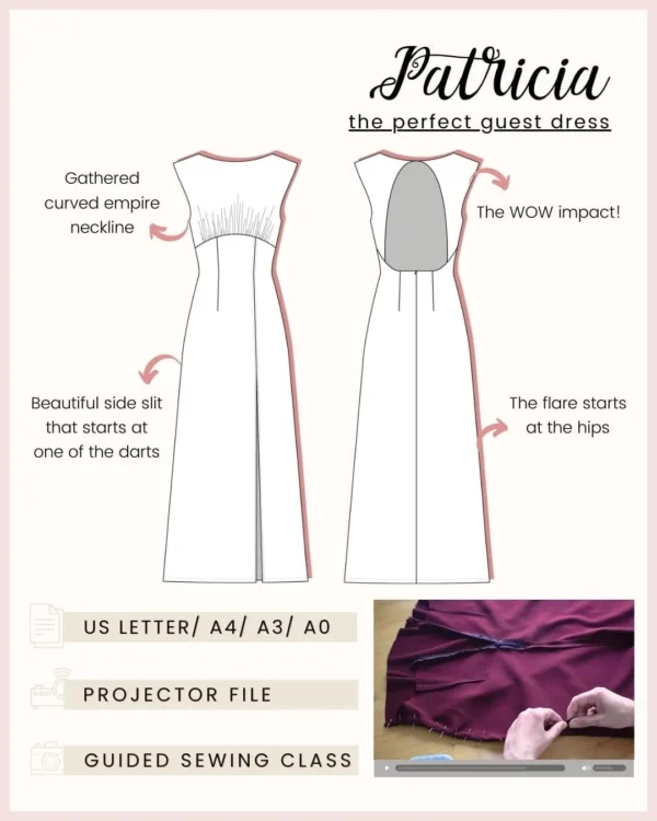 empire waist maxi dress sewing pattern Empire Waist Regency Dress Pattern