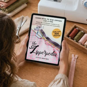 The Zipperpedia learn how to sew zippers - best sewing books for beginners