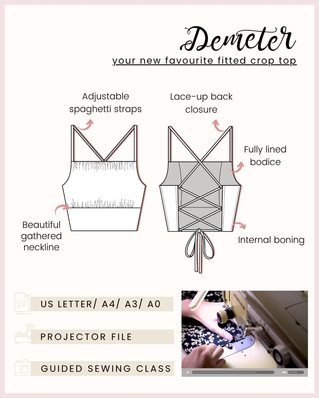 8. sleeveless crop top pattern 8. sleeveless crop top pattern