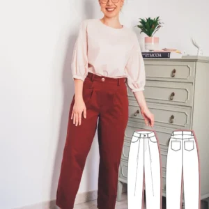 1. balloon pants sewing pattern - Nix