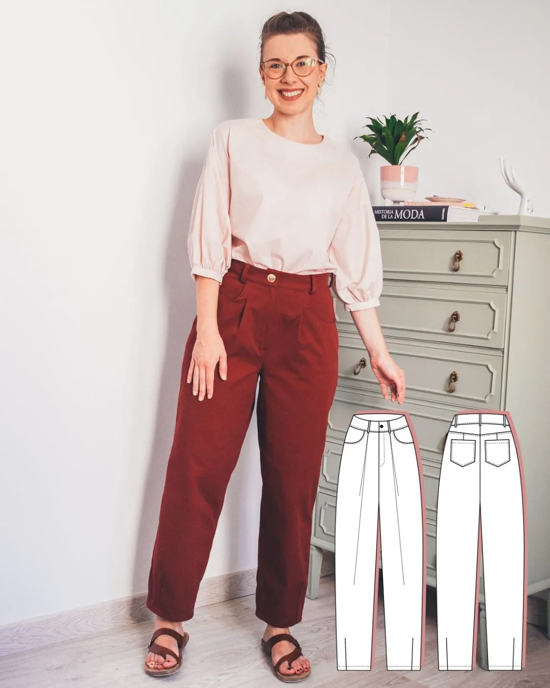 1. balloon pants sewing pattern - Nix