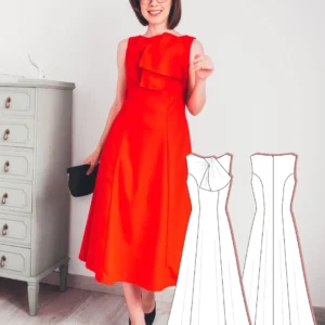 1. princess line dress pattern - Carites
