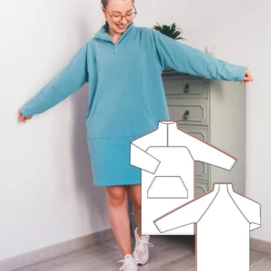 1. sweater dress pattern