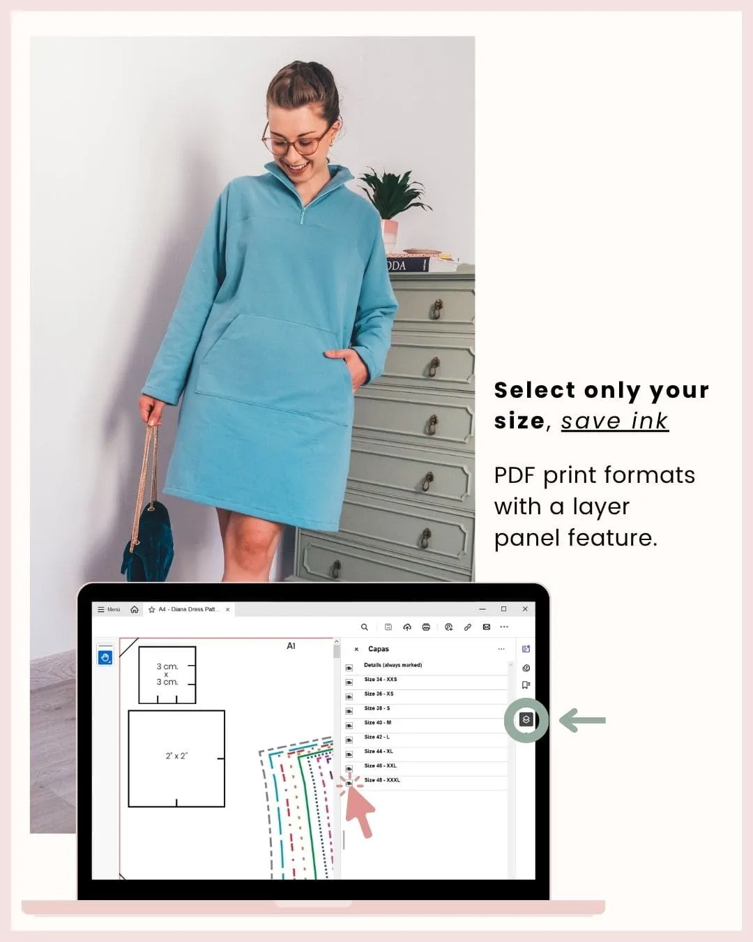 9. fleece dress pattern 9. fleece dress pattern