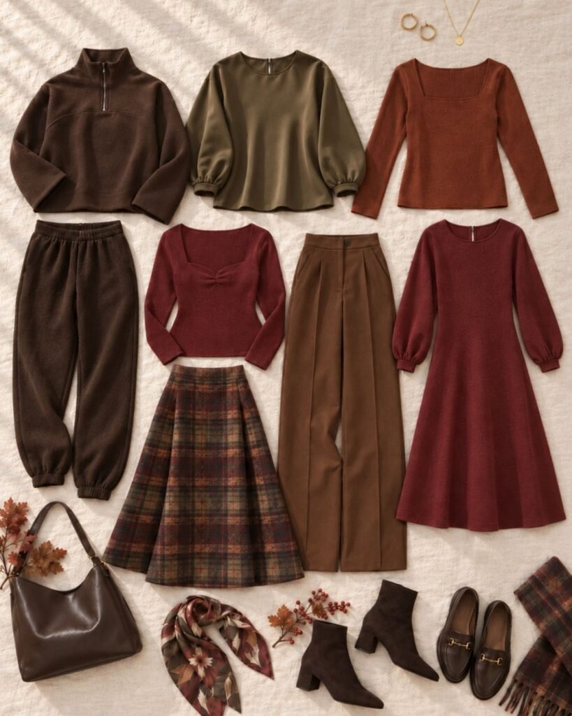 Fall capsule wardrobe - Made by Me Sewing Patterns capsule wardrobe